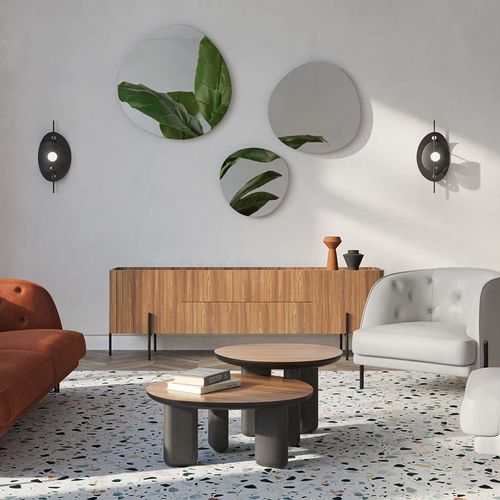 Specchio a muro - Caillou - LIU JO Living - contemporaneo / non specificato / grigio