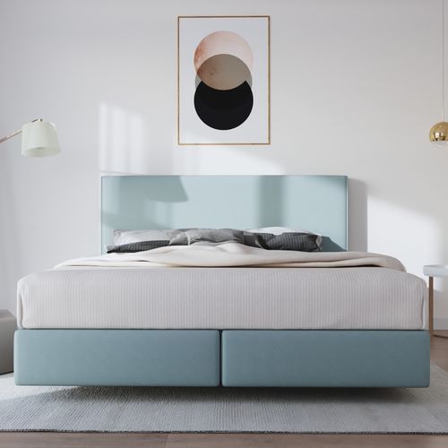 Letto matrimoniale - Swissflex® Box uni 08 - Swissflex - singolo / contemporaneo / imbottito