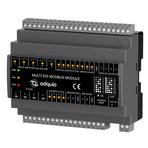 Modulo I O - MULTI IOS MODBUS MODULE - Adquio