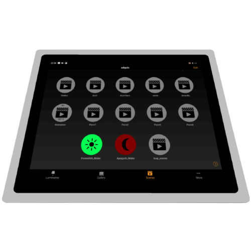 Touch screen industriale - Adquio - per sistema domotico / da bancone / con display digitale