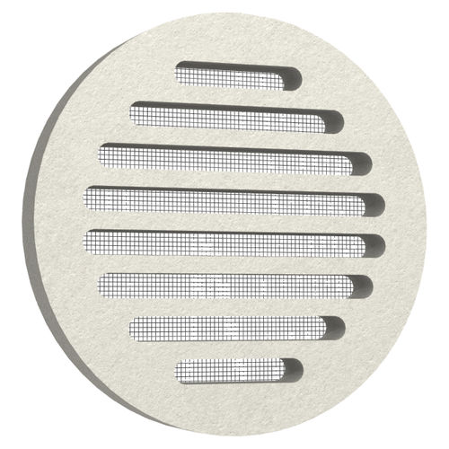 Griglia di ventilazione decorativa - EDG-13 - Eleni Decor - in polistirene / rotonda / per esterni
