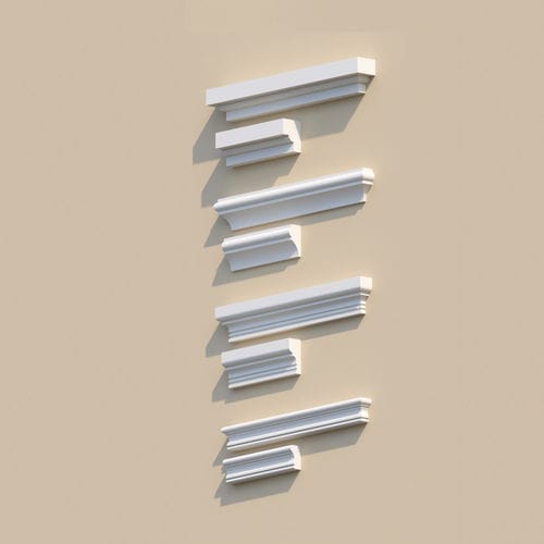 Cornice di finestra in polistirene espanso PSE - EDCF series - Eleni FIX