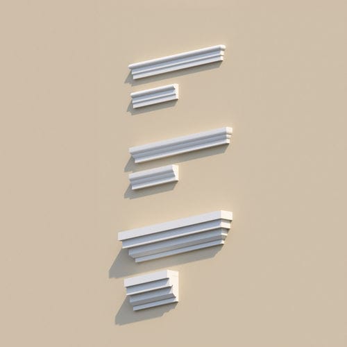 Davanzale di finestra in polistirene espanso PSE - EDSS series - Eleni FIX - in polistirene estruso / per esterni