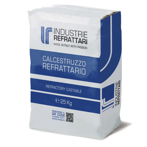 Calcestruzzo refrattario - Industrie Refrattari Srl - con allumina / ad alte prestazioni / a presa rapida