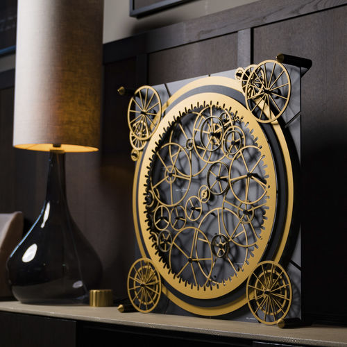 Orologio classico - TM SOLARIS - The Moving Mechanics Company AG - da tavolo / analogico / in metallo