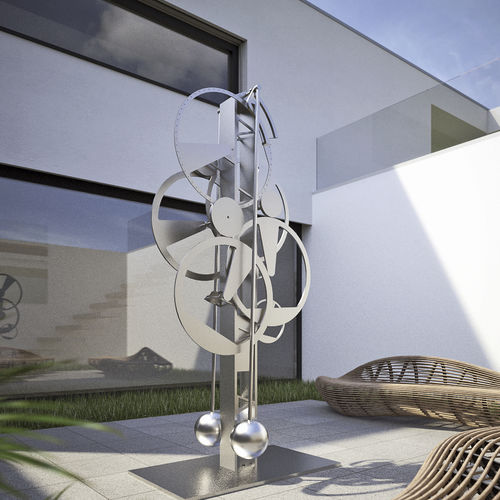 Orologio minimalista - TM RAINMAN - The Moving Mechanics Company AG - da terra / analogico / in metallo