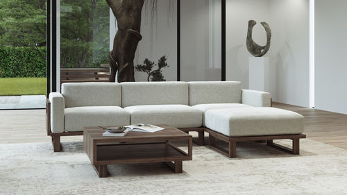 Divano modulare - PLATFORM - Model No. Furniture - contemporaneo / in rovere / in noce