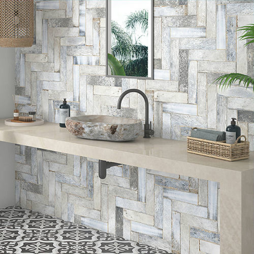 Piastrella in ceramica - ALPES  - MAYOLICA - opaca / da interno / da cucina