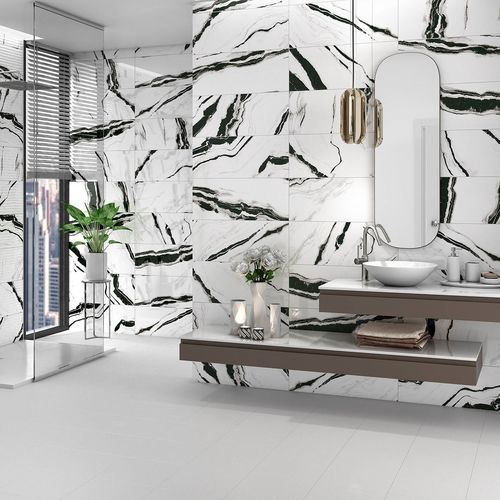 Piastrella in ceramica - PANDA - MAYOLICA - lucida / da interno / da bagno