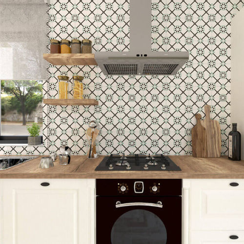 Piastrella in ceramica smaltata - ALBA - CERLAT - opaca / da interno / da bagno