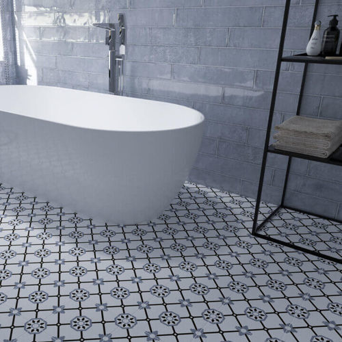 Piastrella in ceramica smaltata - CLÍO - CERLAT - lucida / da interno / da bagno