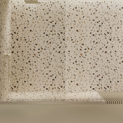 Piatto doccia rettangolare - CREATE SMART - ZENON SMART SOLID SURFACE - da appoggio / in Solid Surface / antiscivolo