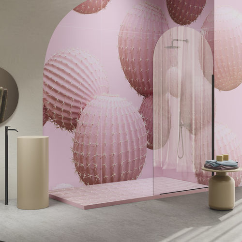 Piatto doccia rettangolare - CREATE DREAMS SMART - ZENON SMART SOLID SURFACE - da appoggio / in Solid Surface / antiscivolo