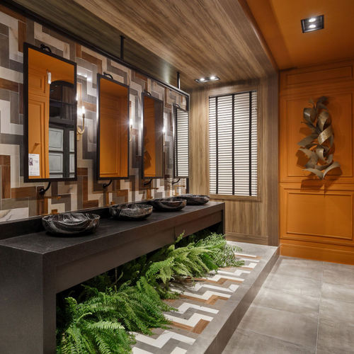 Pannello melaminico per arredamento - NOGAL MÁLAGA DESIGN - Berneck - da costruzione / per cucina / per stanza da bagno