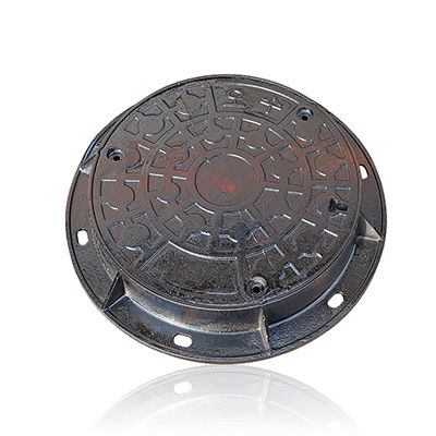 Chiusino in ghisa - C250 - Hebei Zhenhan Casting Co.,Ltd - rotondo / con coperchio