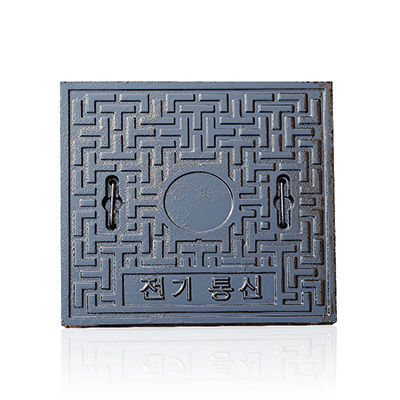 Chiusino in ghisa - E600 - Hebei Zhenhan Casting Co.,Ltd - quadrato / con coperchio