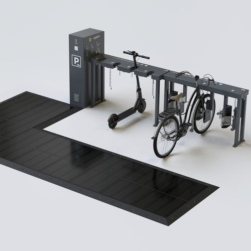 Stazione di ricarica per bicicletta elettrica - Helios - Solum - per scooter elettrici / solare / sicura