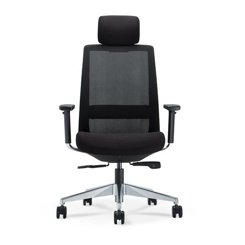 Sedia da ufficio contemporanea - C4 - Cavaletti S/a - da interno / in rete / con supporto in alluminio
