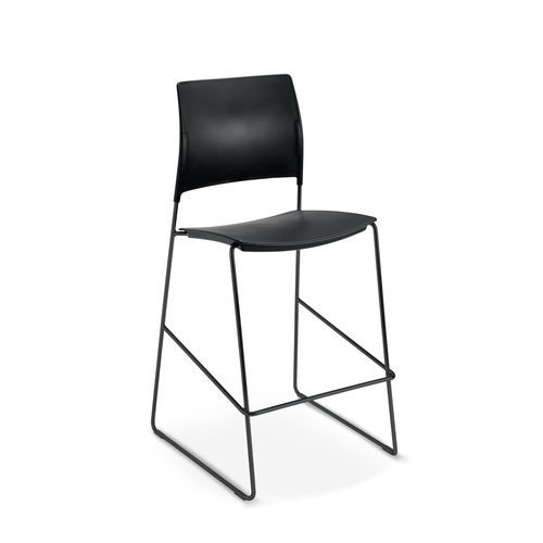 Sedia alta contemporanea - Go - Cavaletti S/a - da interno / in tessuto / in plastica