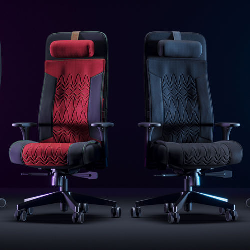 Sedia da gaming contemporanea - Way  - Cavaletti S/a - da interno / in tessuto / in pelle