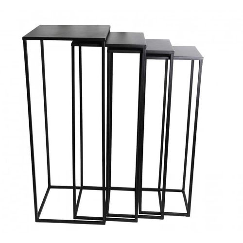 Piedistallo contemporaneo - Quatuor - SAS Socles et Supports - in acciaio / su misura / per scultura