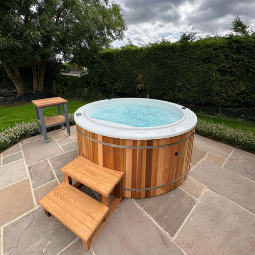 Spa ad incasso - Premium WIFI - Urban Cedar Hot Tubs and Saunas - fuoriterra / rotonda / 5 posti