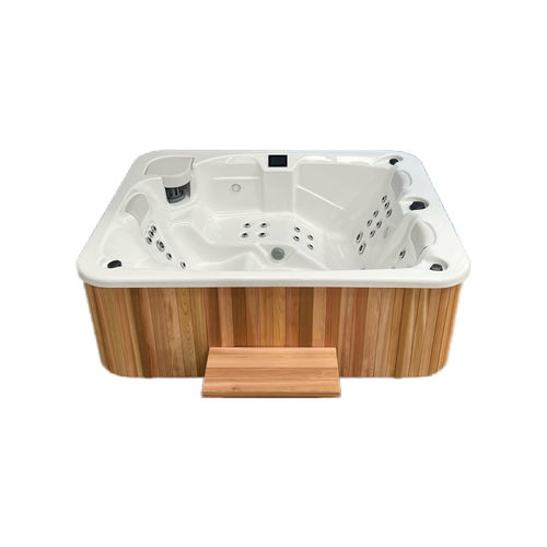 Spa ad incasso - Premium Mini WiFi - Urban Cedar Hot Tubs and Saunas - fuoriterra / rettangolare / 3 posti