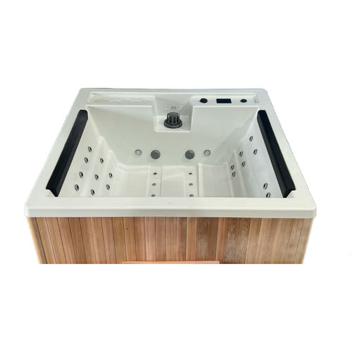 Spa ad incasso - Premium Exclusive WiFi - Urban Cedar Hot Tubs and Saunas - fuoriterra / quadrata / 4 posti