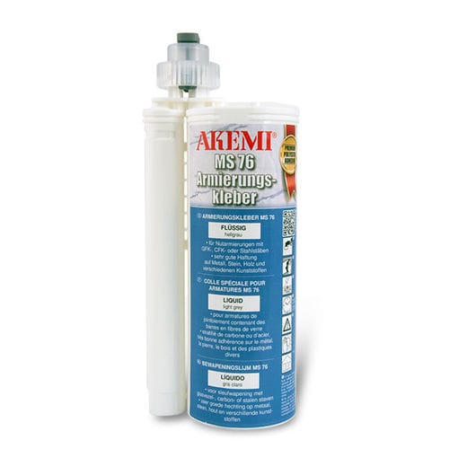 Colla a base di poliestere - MS 76 - Akemi - per legno / per metallo / per calcestruzzo