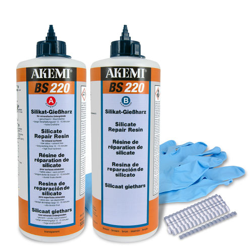 Mastice epossidico - BS 220 - Akemi - a base minerale / adesivo / per solaio