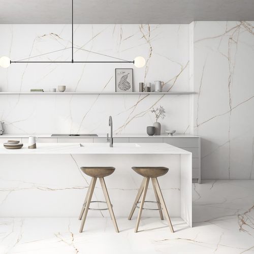 Lastra in pietra in gres porcellanato - MELBOURNE  - Arklam - per cucina / per piano di lavoro / aspetto marmo