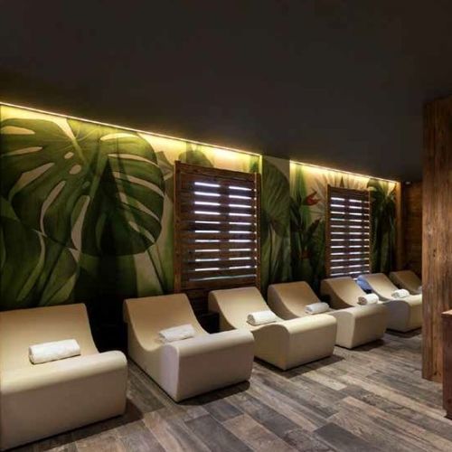 Banco di riposo professionale - SOLONDA - SOLEUM GmbH - per sauna / per centro benessere / per hotel