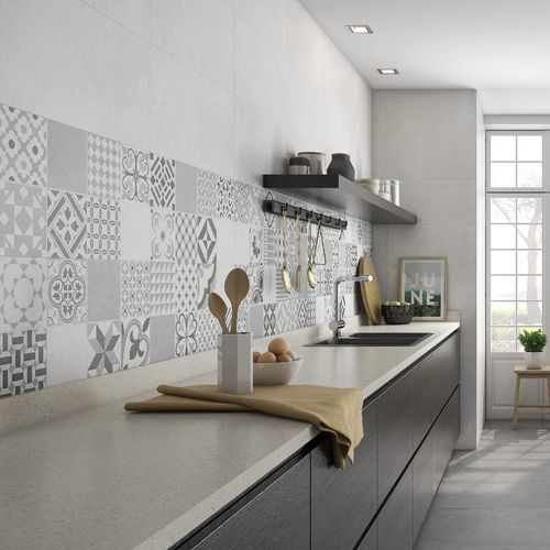 Piastrella in ceramica - MAS. STRATA - Prissmacer - opaca / da interno / da bagno