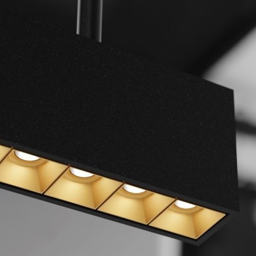 Faretto a sospensione - MMP - Lightheaded Lighting Ltd - LED / rettangolare / professionale