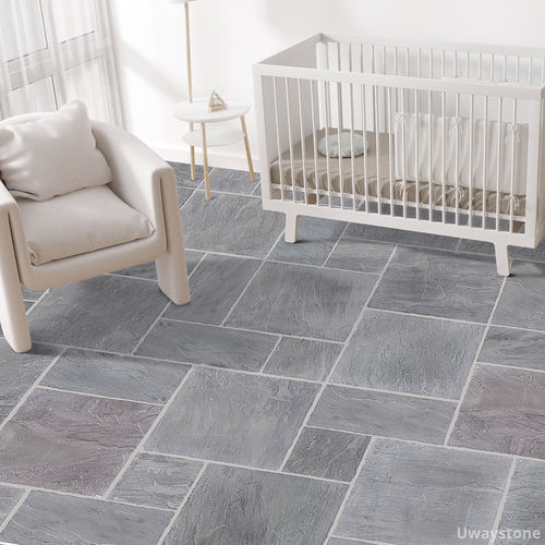 Piastrella in gres - KANDLA - Uway Stone India Pvt Ltd - opaca / anticato / da interno