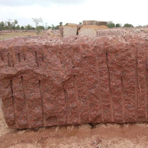 Blocco in pietra per muro - INDIAN RED - Uway Stone India Pvt Ltd - per esterni / decorativo / in pietra naturale