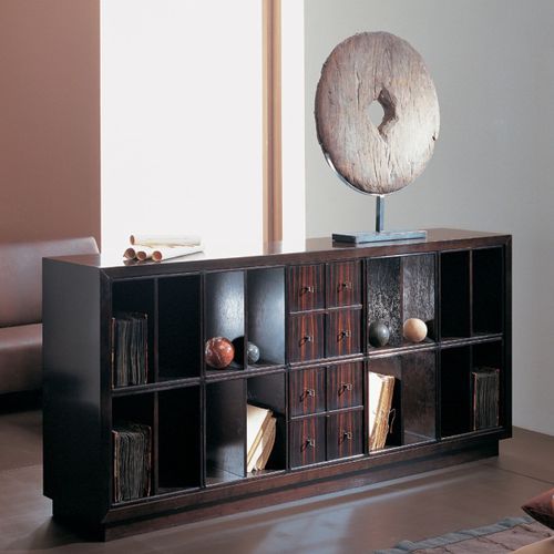 Credenza contemporanea - W1271  - ANNIBALE COLOMBO - in legno / modulabile