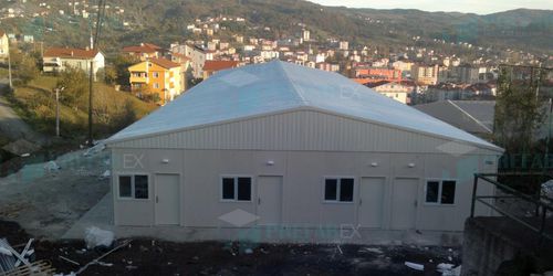 Edificio prefabbricato - 238  - prefabex - modulare / in legno / struttura in legno