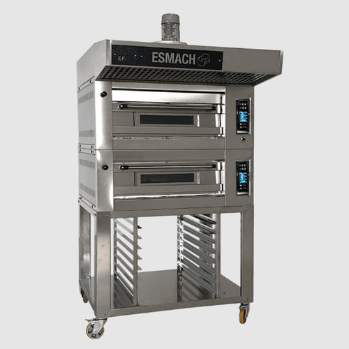 Forno a pizza professionale - EF-P - ESMACH ALI GROUP S.R.L. - elettrico / a libera installazione / a 2 camere