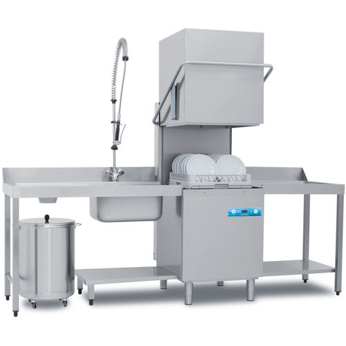 Lavastoviglie a cappottina - OCEAN 81 - ELETTROBAR - per cucina professionale / da appoggio / per bicchieri