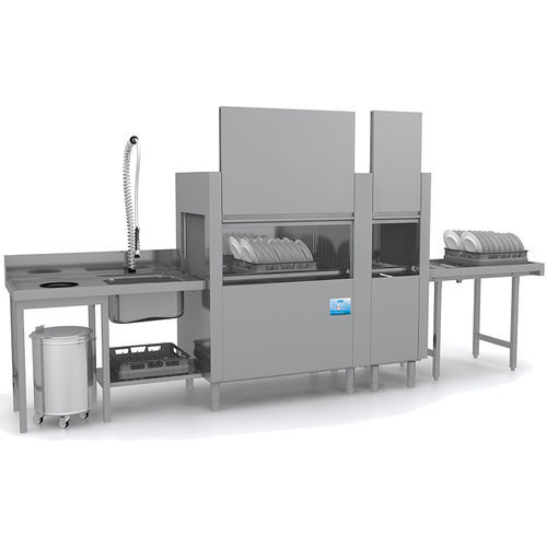 Lavastoviglie a tunnel - MISTRAL 416.1 - ELETTROBAR - per cucina professionale / da appoggio / per bicchieri