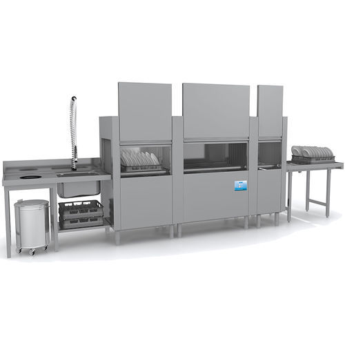 Lavastoviglie a tunnel - MISTRAL 415.2 - ELETTROBAR - per cucina professionale / da appoggio / per bicchieri