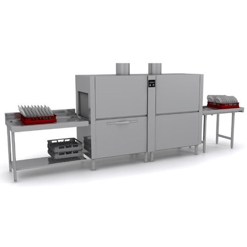 Lavastoviglie a tunnel - RIVER MULTI 414.1 - ELETTROBAR - per cucina professionale / da appoggio / asciugatrice