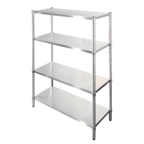 Scaffale autoportante - SCBL40509 - QUATRO S.R.L. - contemporaneo / in acciaio inossidabile / contract