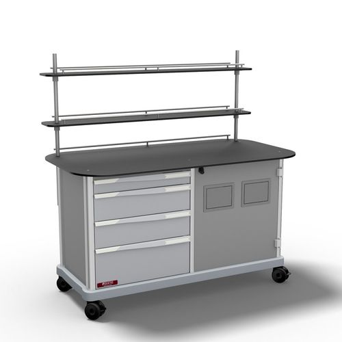 Credenza contemporanea - 4SIDEBOARD 3 - QUATRO S.R.L. - in alluminio / in acciaio inossidabile / in ABS