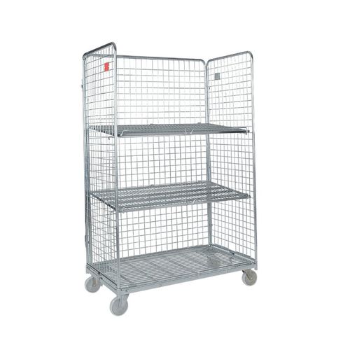 Carrello portabiancheria - RS - QUATRO S.R.L. - contract / in alluminio
