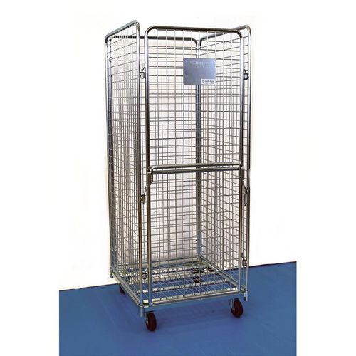 Carrello portabiancheria - RLLU - QUATRO S.R.L. - contract / personalizzabile / in maglia metallica