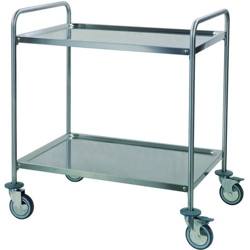 Carrello per vassoi gastronorm - CS962 - QUATRO S.R.L. - per cucina professionale / in acciaio inossidabile