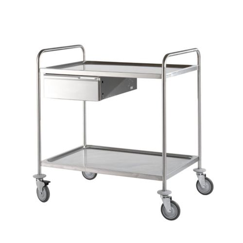 Carrello per vassoi gastronorm - CS962-1C - QUATRO S.R.L. - per cucina professionale / in acciaio inossidabile