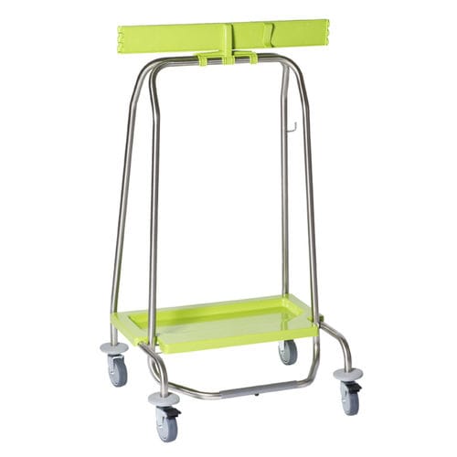 Supporto per sacco della spazzatura da cucina - W70-4R - QUATRO S.R.L. - da appoggio / con piedi / in acciaio inossidabile